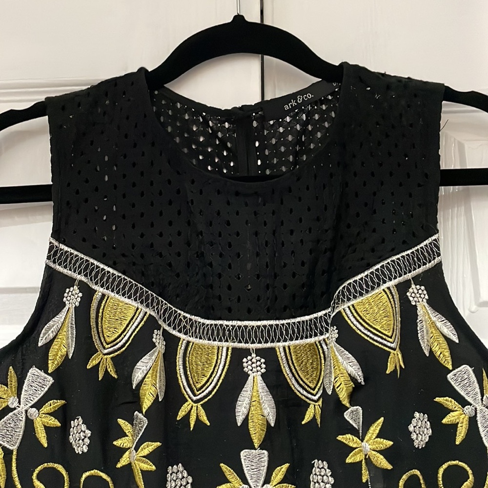 Embroidered Mini Dress - Picture 2 of 6
